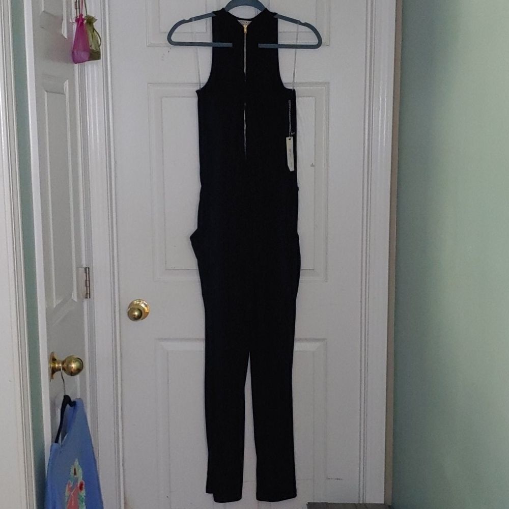Ellie and Kate black jumpsuit with pockets Sz M